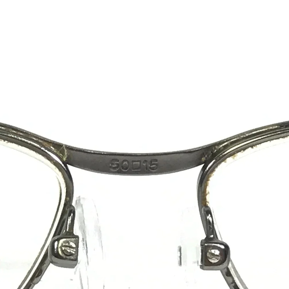 DKNY Eyeglasses Frames DY5553 1080 Black Silver Rectangular Full Rim 50-15-135